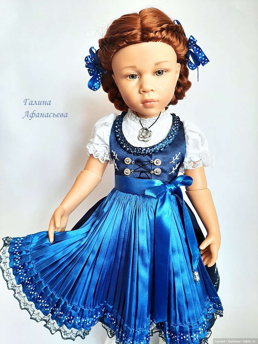 Немецкий костюм "дирндль" для Катаринки (фото 8)