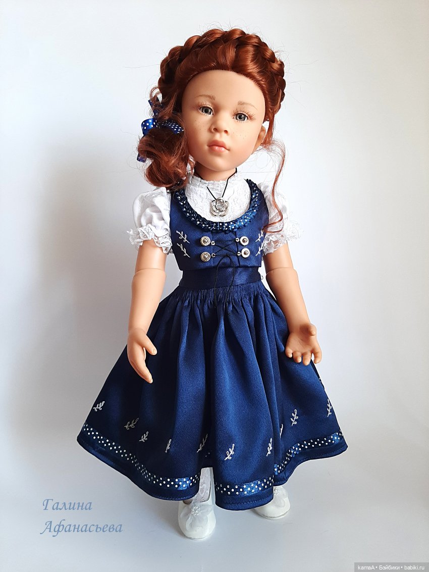 Немецкий костюм "дирндль" для Катаринки (фото 4)