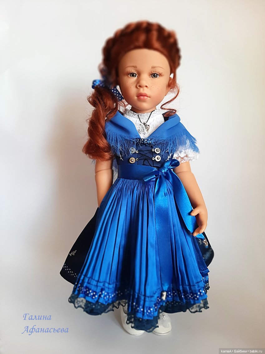 Немецкий костюм "дирндль" для Катаринки (фото 10)