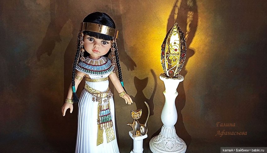 Алика в египетском наряде "калазирис" (фото 6)