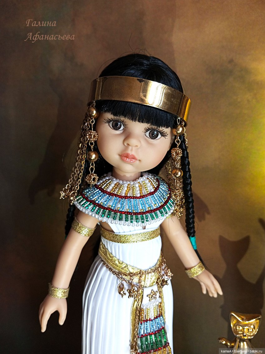 Алика в египетском наряде "калазирис" (фото 4)