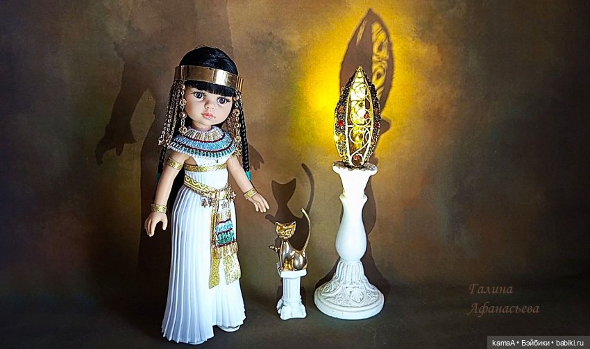 Алика в египетском наряде "калазирис" (фото 5)