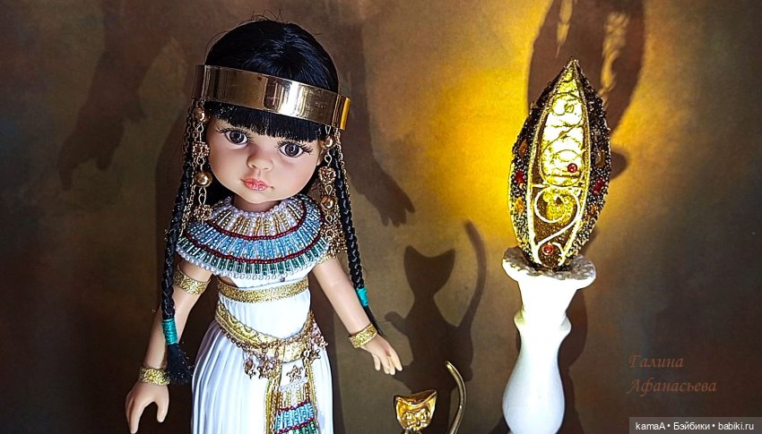 Алика в египетском наряде "калазирис" (фото 7)