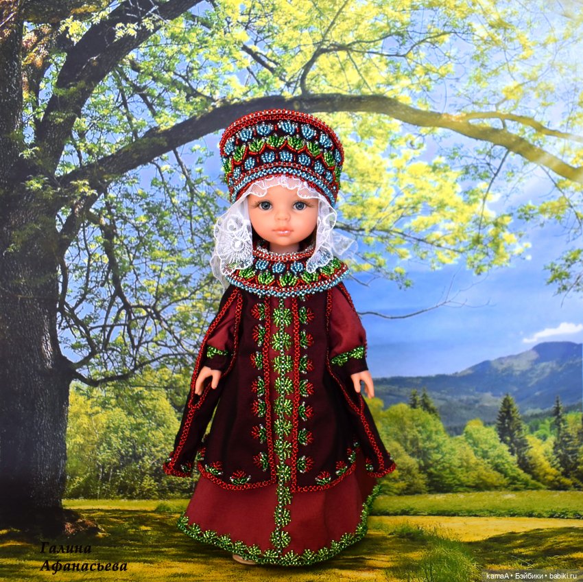 Моя костюмированная коллекция (часть 1 - русские наряды)