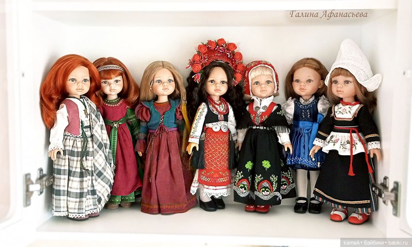 Моя костюмированная коллекция (часть 3 - Европа)