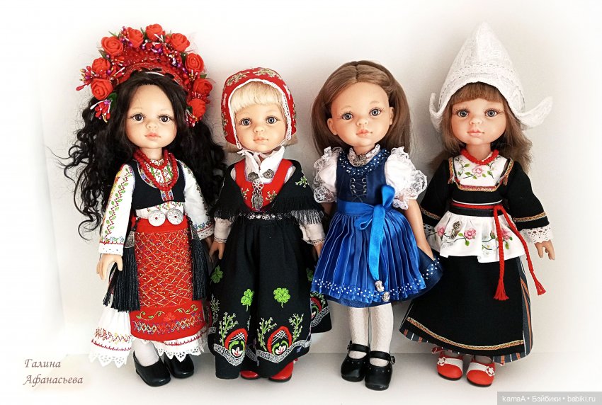 Моя костюмированная коллекция (часть 3 - Европа)