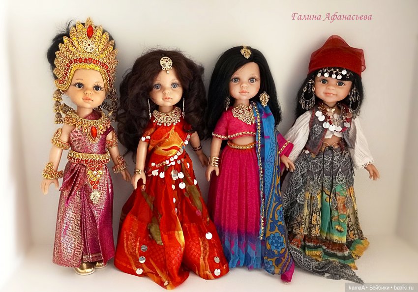 Моя костюмированная коллекция (часть 4 - Индия и Таиланд)