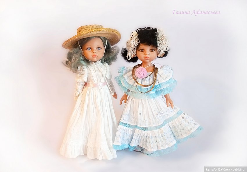 Моя костюмированная коллекция (часть 8 - конец 19 - начало 20 века)