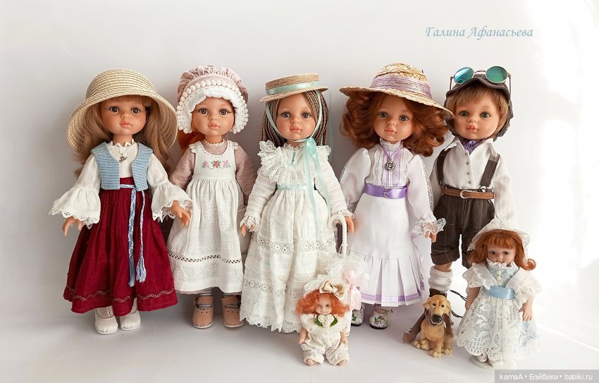 Моя костюмированная коллекция (часть 8 - конец 19 - начало 20 века)