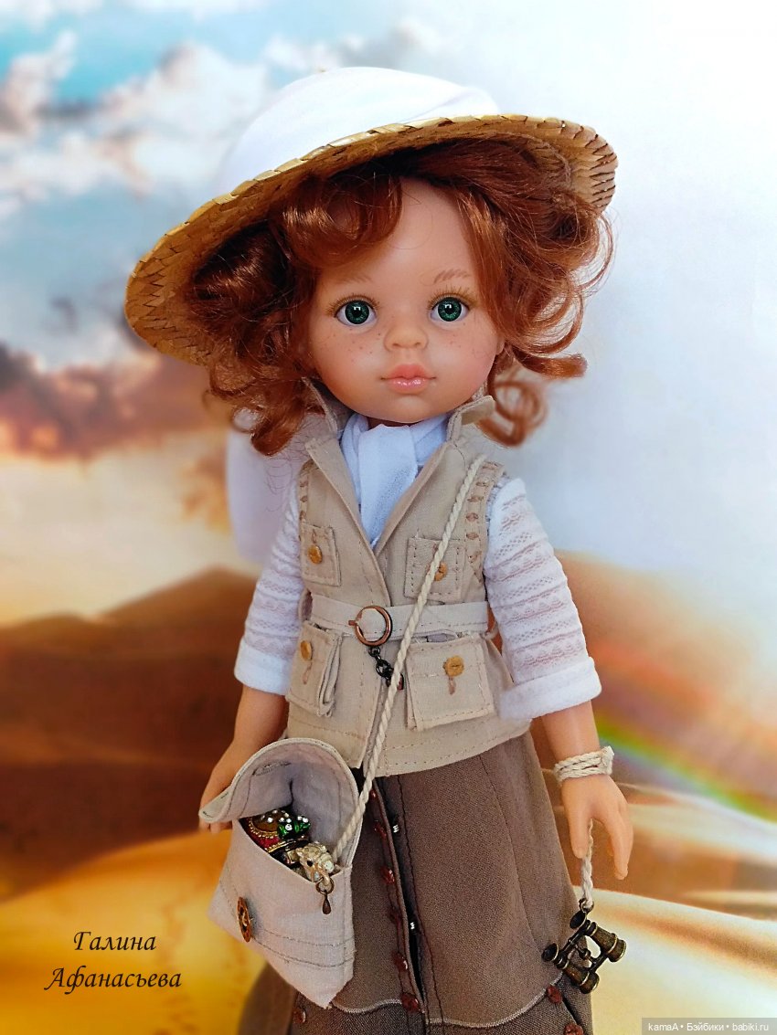 Моя костюмированная коллекция (часть 9 - начало 20 века Французские путешественники Адель и Макс) (фото 10)