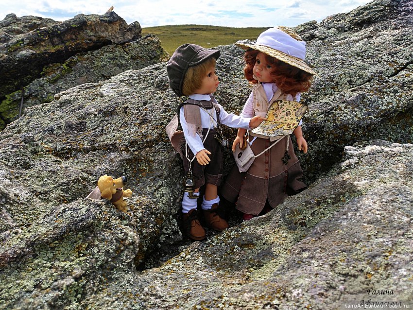 Моя костюмированная коллекция (часть 9 - начало 20 века Французские путешественники Адель и Макс)