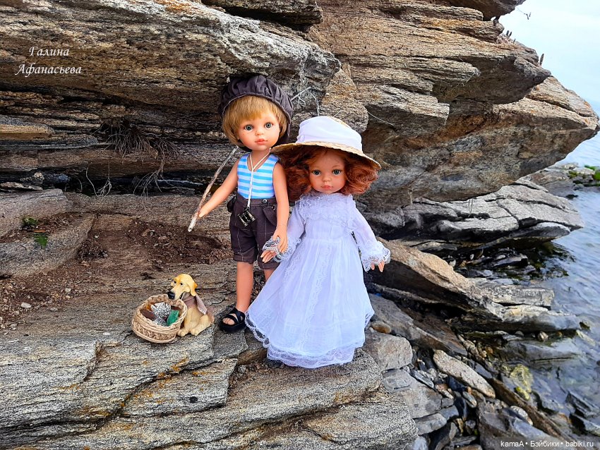 Моя костюмированная коллекция (часть 9 - начало 20 века Французские путешественники Адель и Макс)