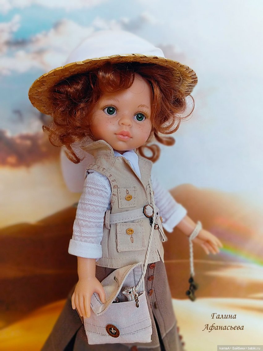 Моя костюмированная коллекция (часть 9 - начало 20 века Французские путешественники Адель и Макс)