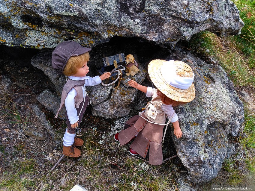 Моя костюмированная коллекция (часть 9 - начало 20 века Французские путешественники Адель и Макс)