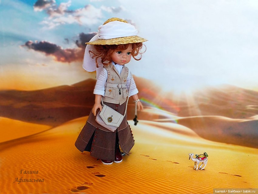 Моя костюмированная коллекция (часть 9 - начало 20 века Французские путешественники Адель и Макс) (фото 3)