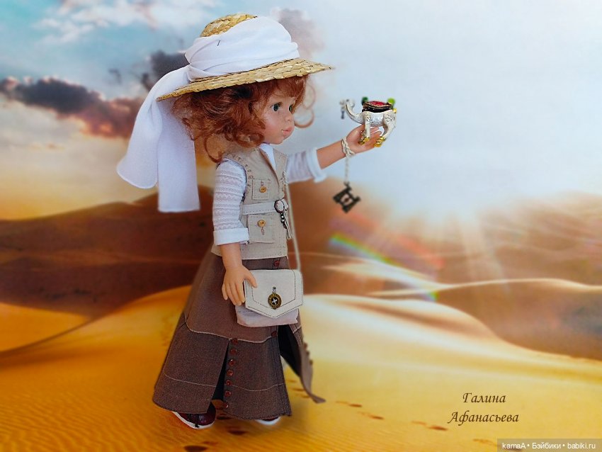 Моя костюмированная коллекция (часть 9 - начало 20 века Французские путешественники Адель и Макс) (фото 9)