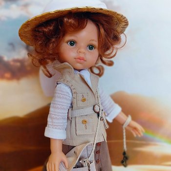 Моя костюмированная коллекция (часть 9  - начало 20 века  Французские путешественники Адель и Макс)