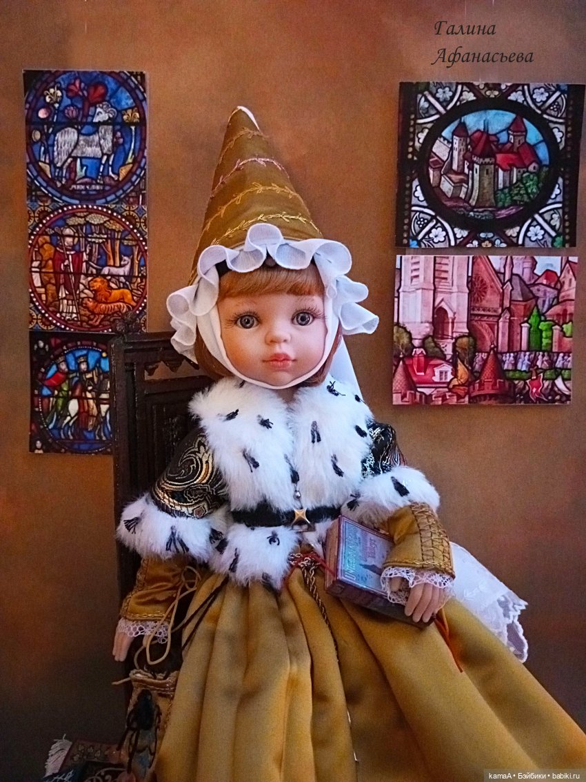 Средневековая девочка Брианночка