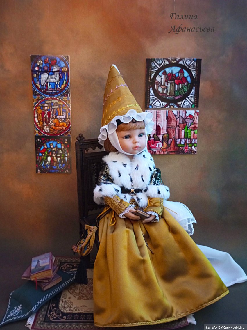 Средневековая девочка Брианночка