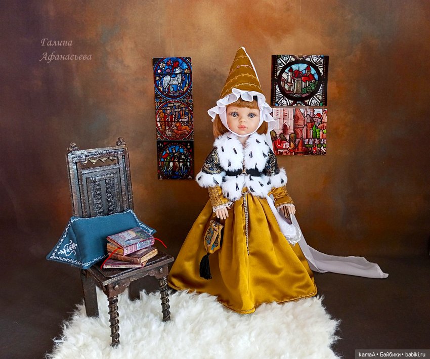 Средневековая девочка Брианночка