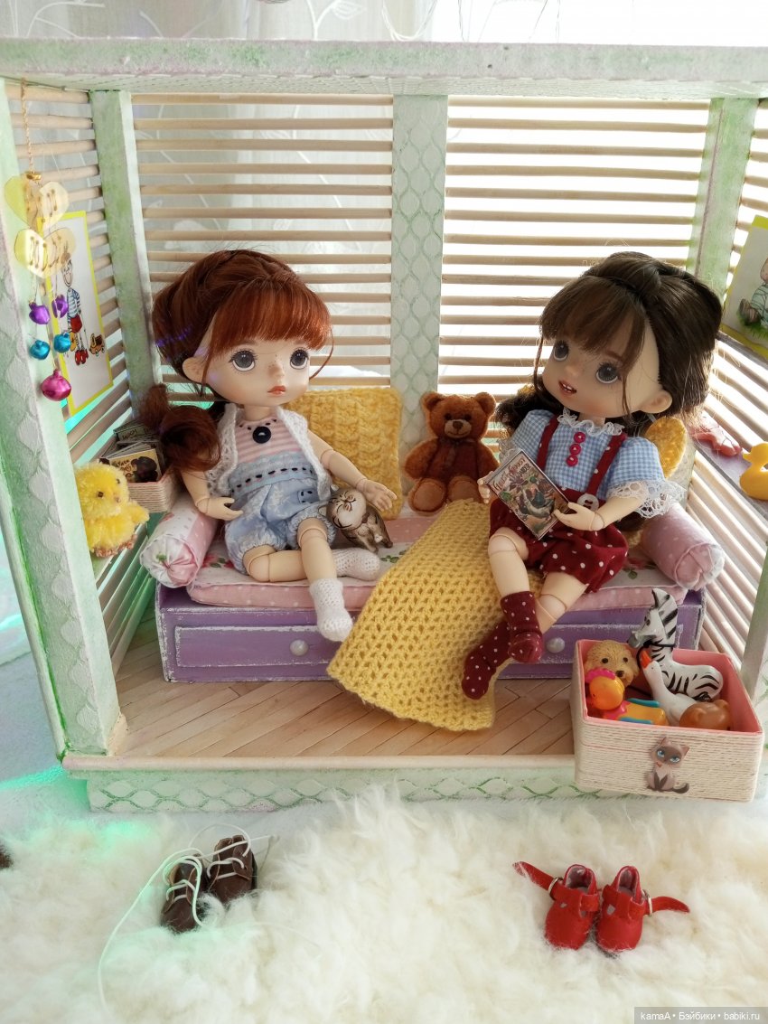 Гнездышко для малявок — Куклы Xiaomi Monst (Сяоми) и Pipitom: шарнирные