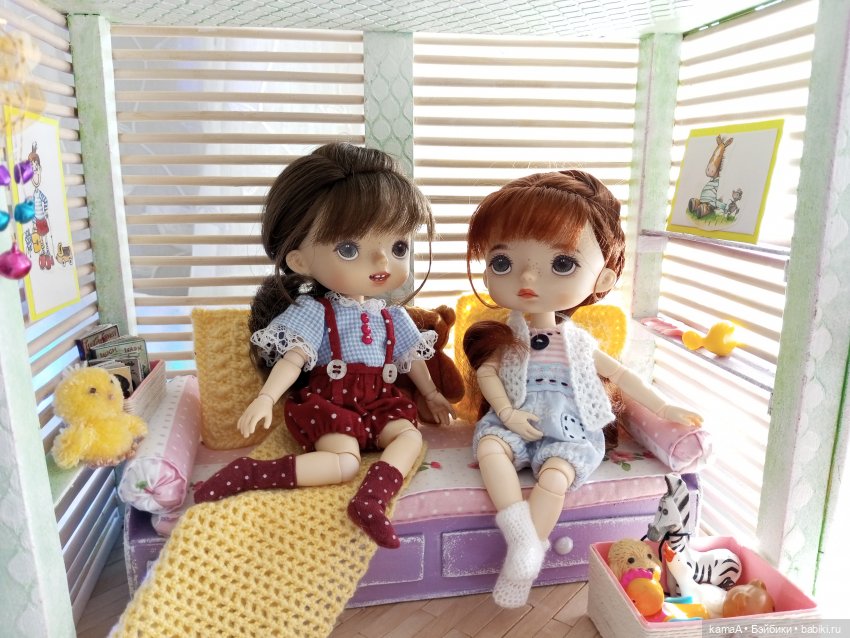 Гнездышко для малявок — Куклы Xiaomi Monst (Сяоми) и Pipitom: шарнирные