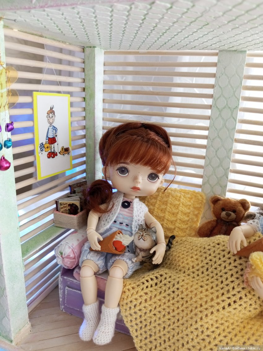 Гнездышко для малявок — Куклы Xiaomi Monst (Сяоми) и Pipitom: шарнирные