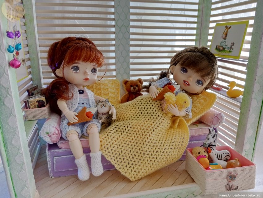 Гнездышко для малявок — Куклы Xiaomi Monst (Сяоми) и Pipitom: шарнирные