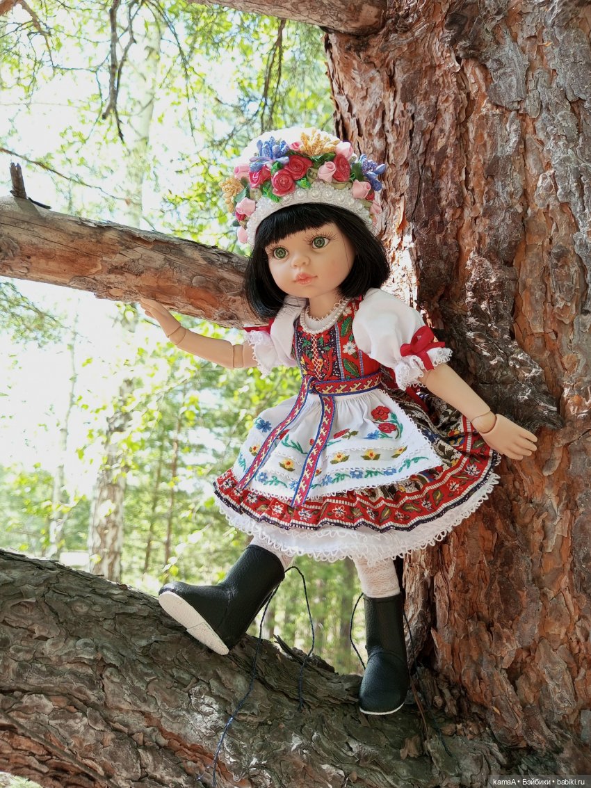 Венгерский наряд для Изумрудика