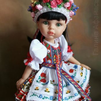 Венгерский наряд для Изумрудика