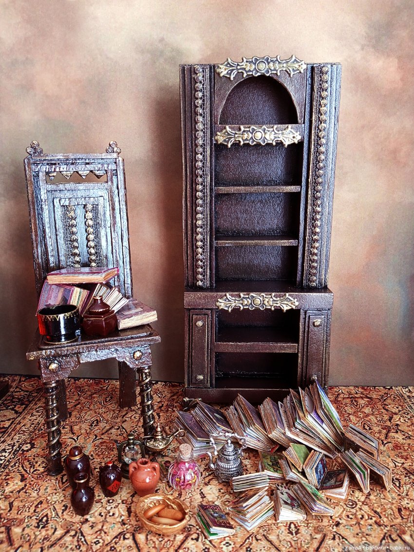 Сказочный шкаф и Эшли — Мебель для кукол и домиков: фото (фото 5)