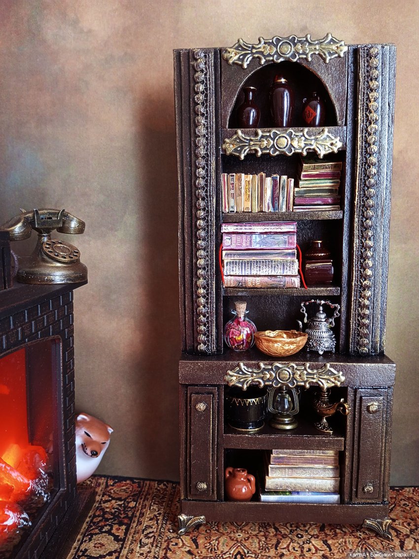 Сказочный шкаф и Эшли — Мебель для кукол и домиков: фото