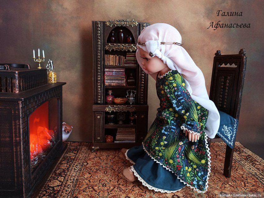 Сказочный шкаф и Эшли — Мебель для кукол и домиков: фото