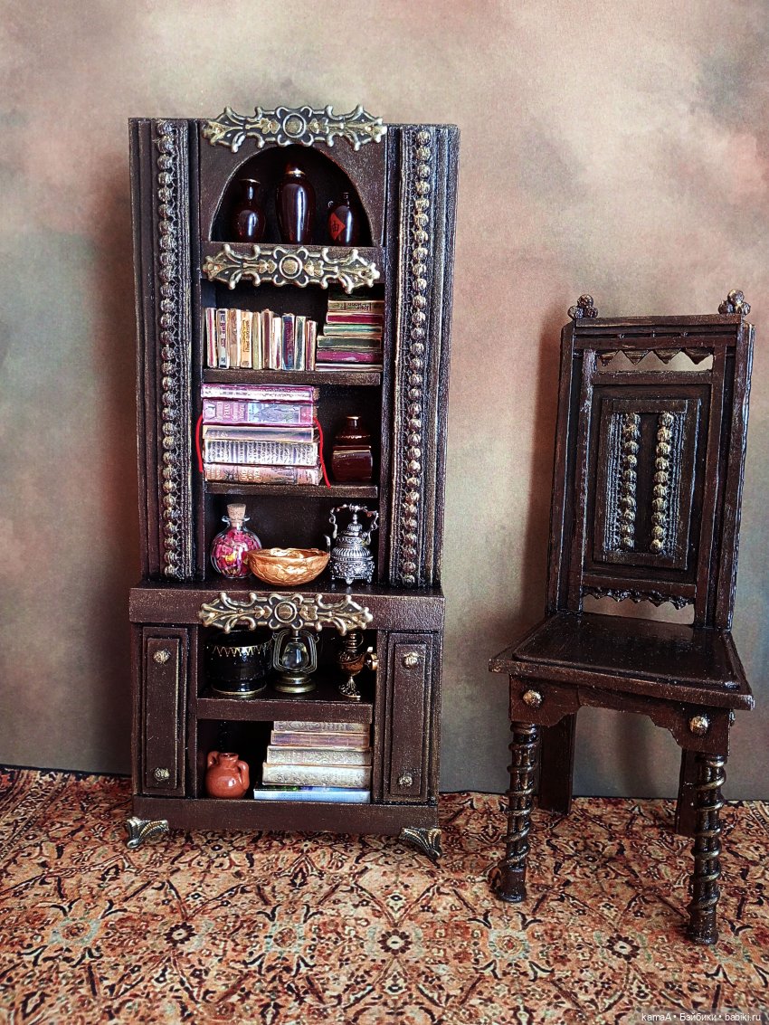 Сказочный шкаф и Эшли — Мебель для кукол и домиков: фото (фото 6)