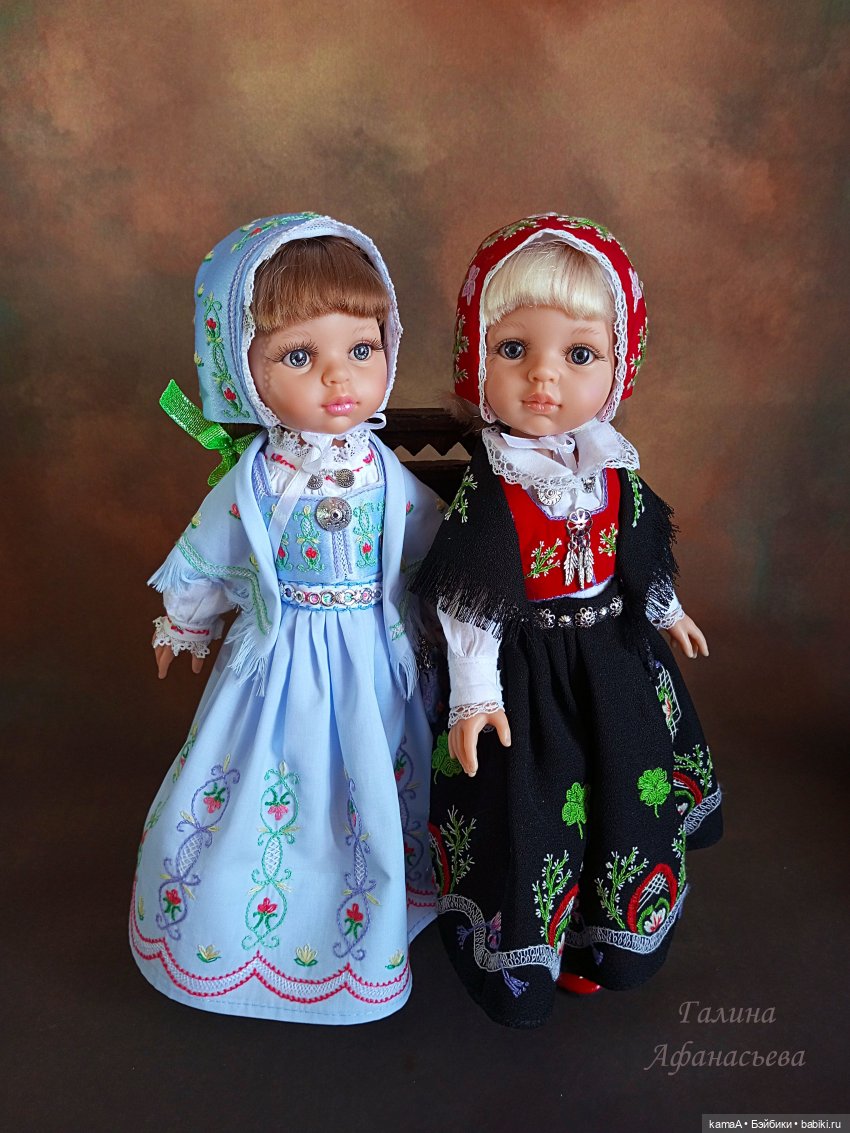 Осло-бунад для Алисы — Куклы Paola Reina (Паола Рейна): новинки
