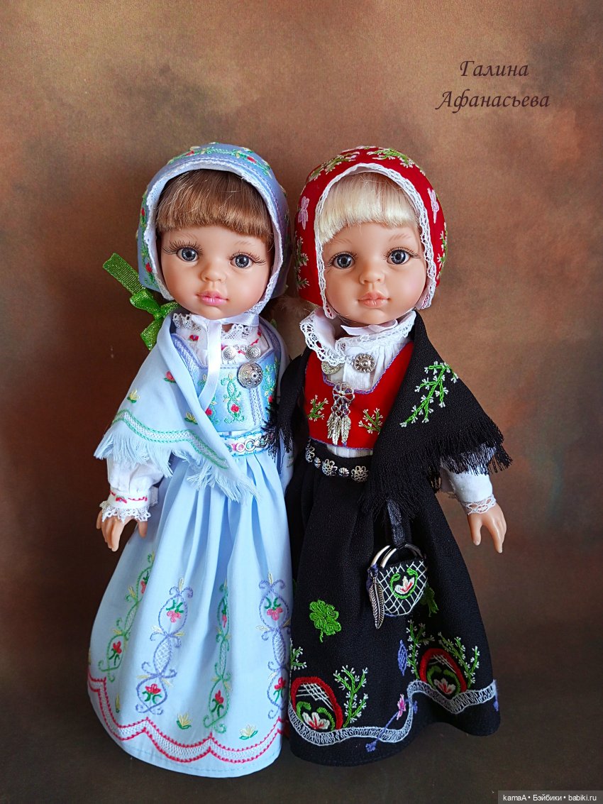 Осло-бунад для Алисы — Куклы Paola Reina (Паола Рейна): новинки