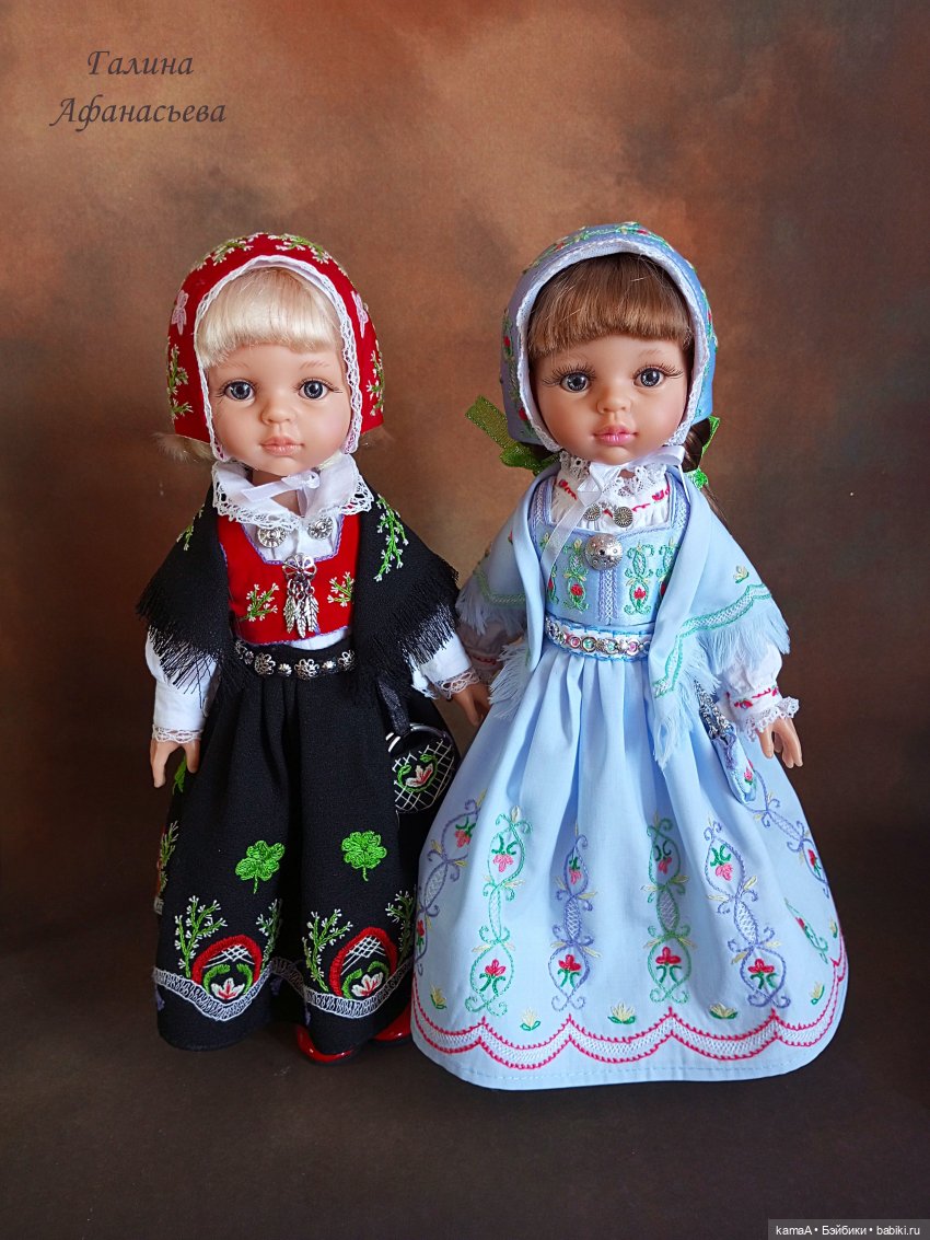 Осло-бунад для Алисы — Куклы Paola Reina (Паола Рейна): новинки
