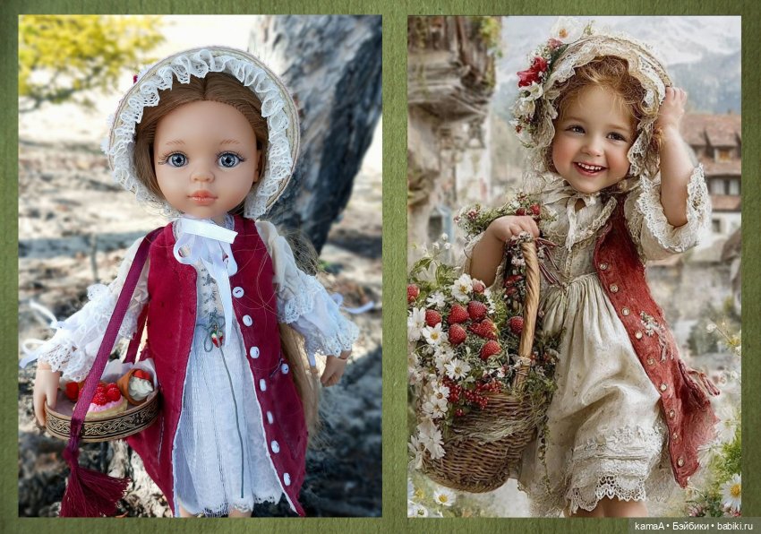 Сказочная девочка из фантазий ИИ... Костюм второй - Полинка | Бэйбики Сказочная девочка из фантазий ИИ... Костюм второй - Полинка