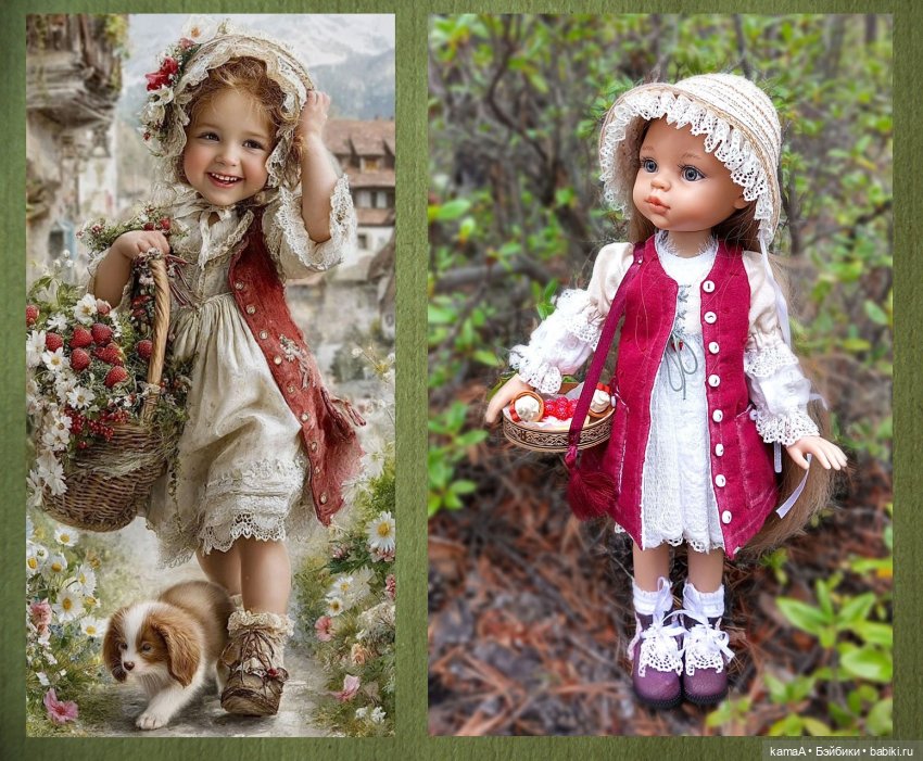 Сказочная девочка из фантазий ИИ... Костюм второй - Полинка | Бэйбики Сказочная девочка из фантазий ИИ... Костюм второй - Полинка