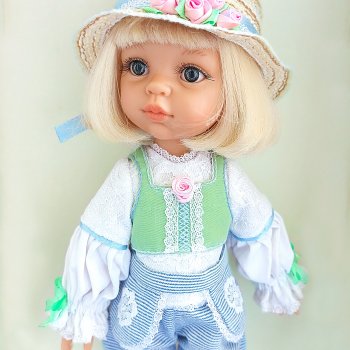 Сказочная девочка из фантазий ИИ... Костюм третий - Оленька