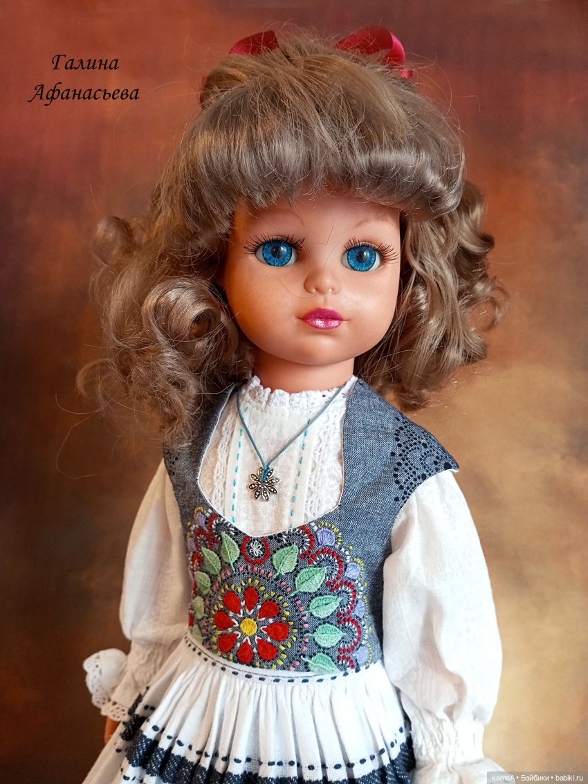 Платье для Лизы в фольклёрном стиле (фото 9)