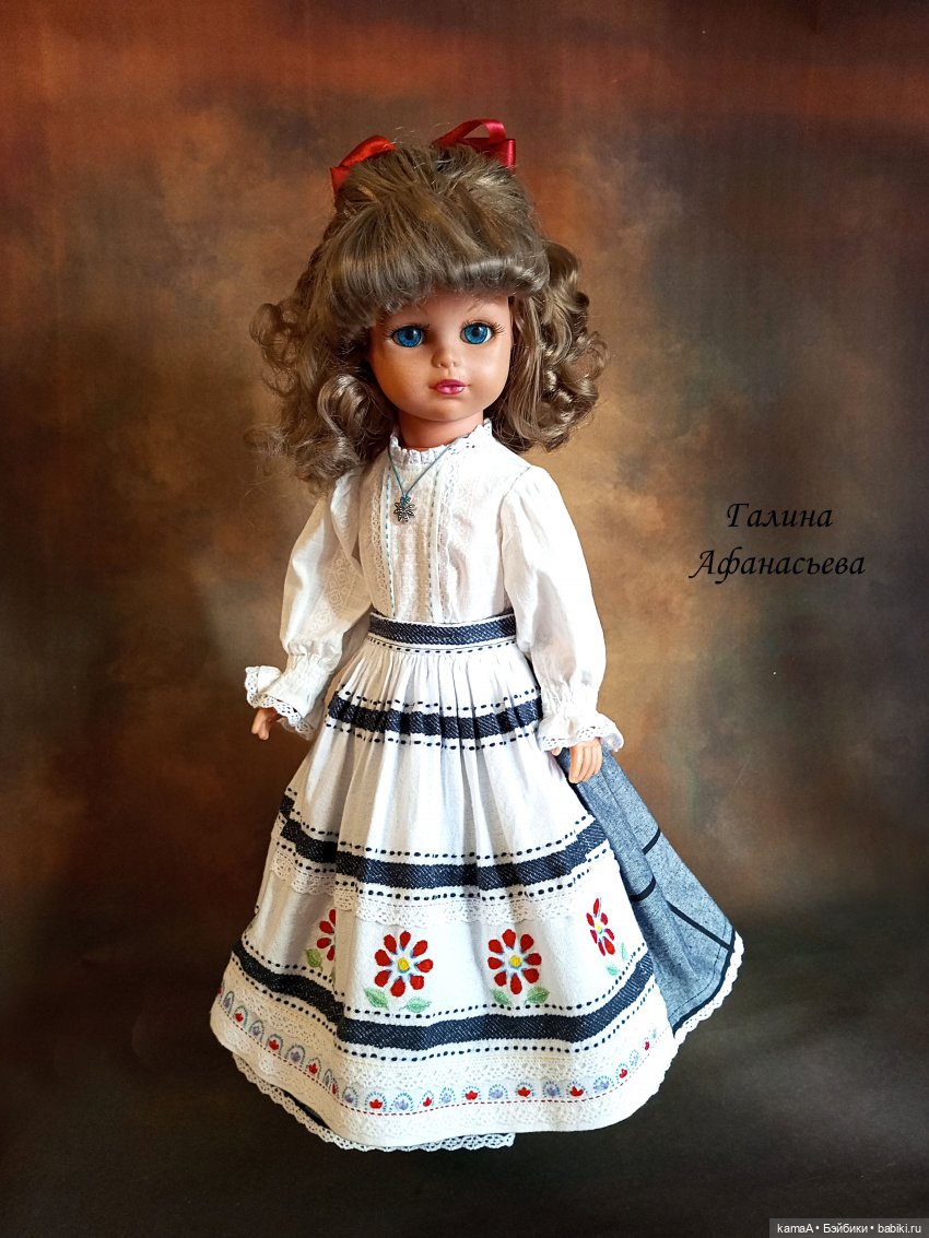 Платье для Лизы в фольклёрном стиле (фото 5)