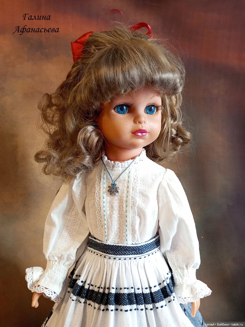 Платье для Лизы в фольклёрном стиле (фото 3)