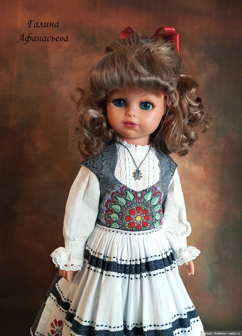 Платье для Лизы в фольклёрном стиле (фото 10)