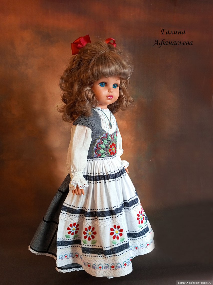 Платье для Лизы в фольклёрном стиле (фото 8)
