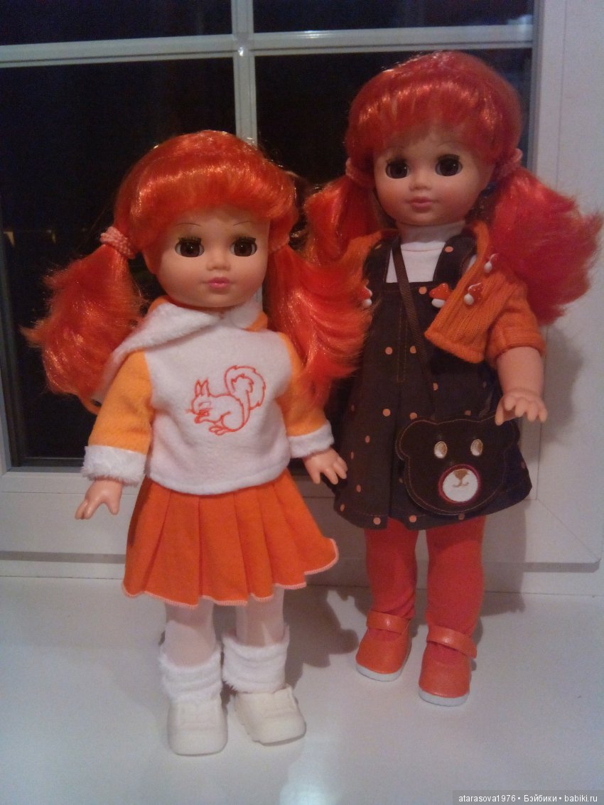 Мои рыжули Лиза и Герда в гости!