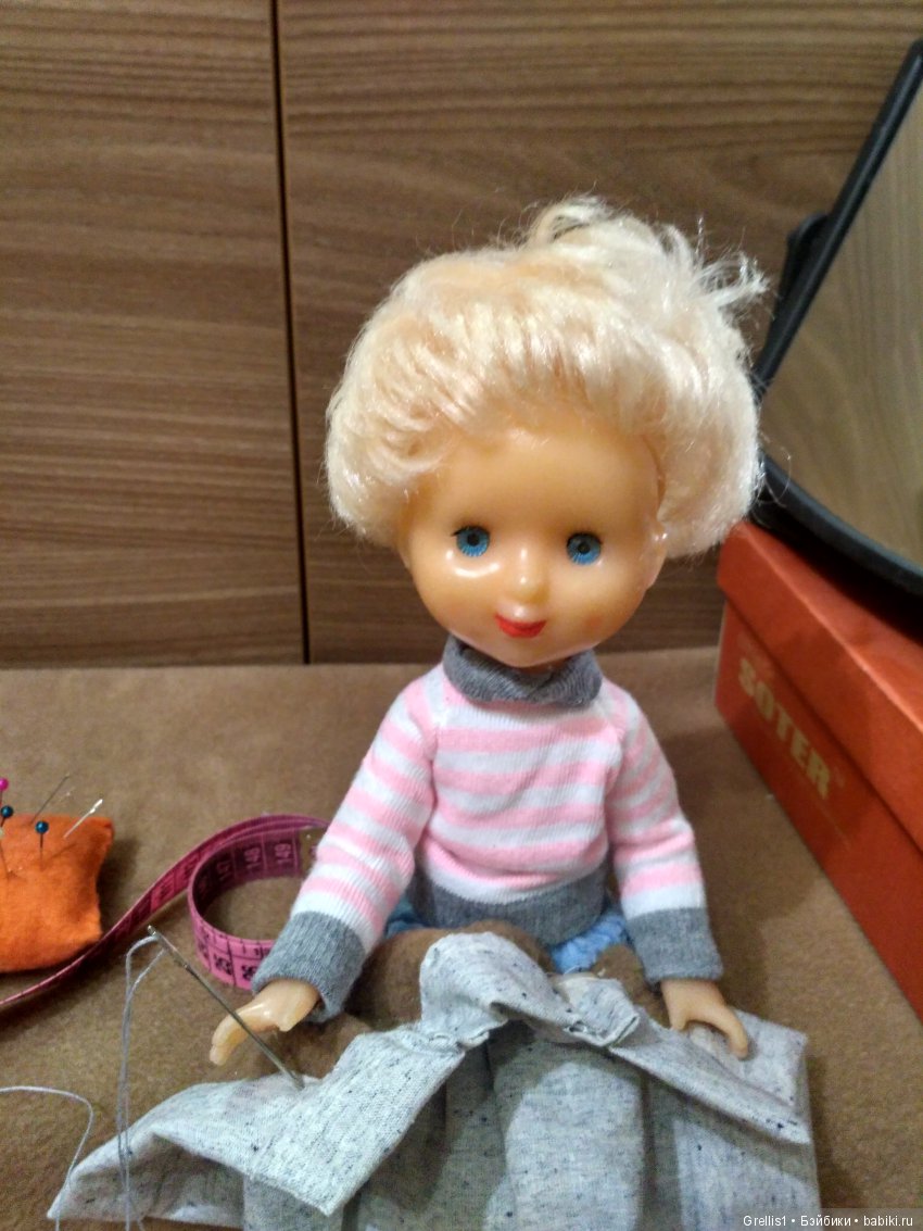 Непогода, непогода — Советские винтажные куклы (СССР): Ленигрушка (фото 3)