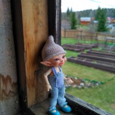 Кузя - строитель. Часть 1. Дачные прогулки