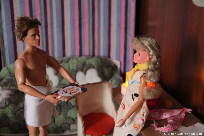 Неожиданный сосед — Кукольные фотоистории и сериалы: комиксы (фото 4)