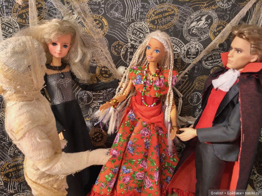 Хеллоуин. Сёстры Ч | Бэйбики Хеллоуин. Сёстры Ч — Кукольные фотоистории и сериалы: комиксы